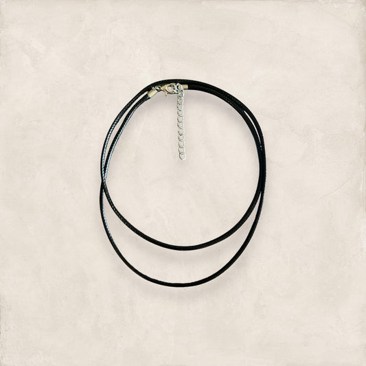 Nylon rope 50 cm - black