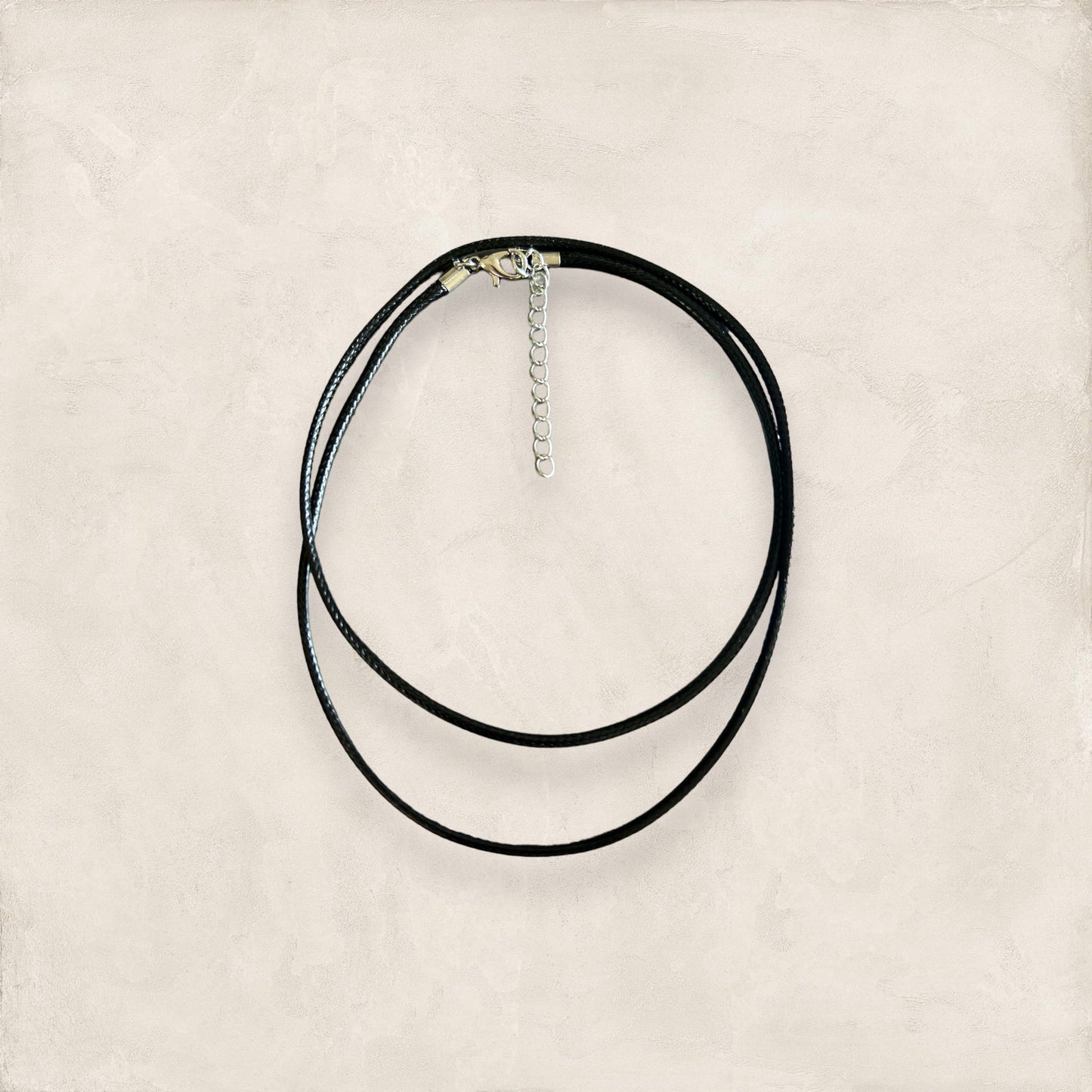 Nylon rope 60 cm - black